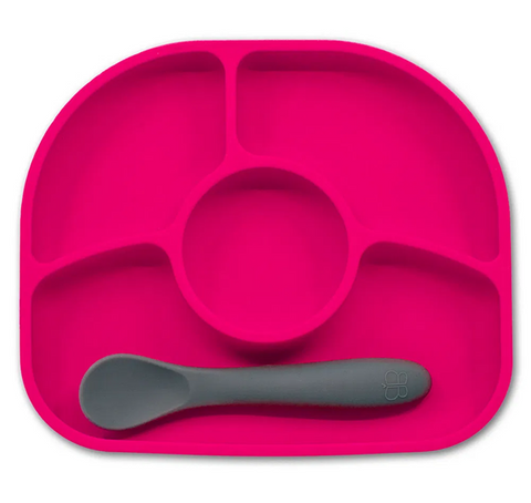 Image of Bbluv Yümi – Silicone plate and spoon set