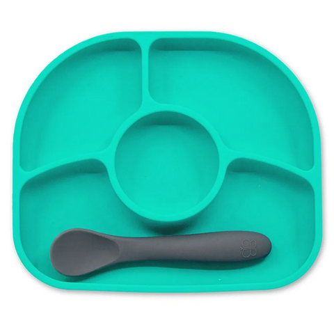 Image of Bbluv Yümi – Silicone plate and spoon set