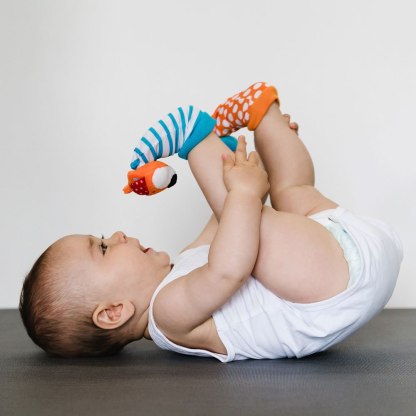 Image of Bbluv Düo - Foot Finders Hedgehog and Racoon