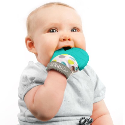Image of Bbluv Glüv (Aqua) - Teething Mitten