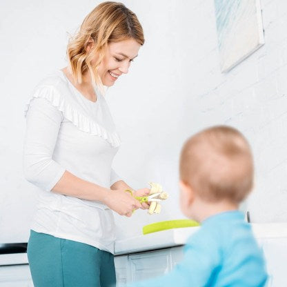 Image of Bbluv Küt (Lime) - Ceramic Baby Food Scissors