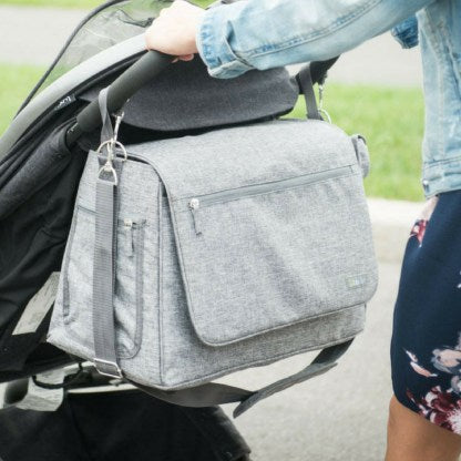 Image of Bbluv Ültra (Charcoal) - Diaper Bag