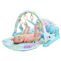 Image of Costway 3-in-1 Fitness Music and Lights Baby Gym Play Mat