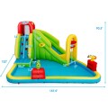 Image of Costway Inflatable Splash Water Bounce House Jump Slide Bouncer