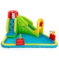 Image of Costway Inflatable Splash Water Bounce House Jump Slide Bouncer
