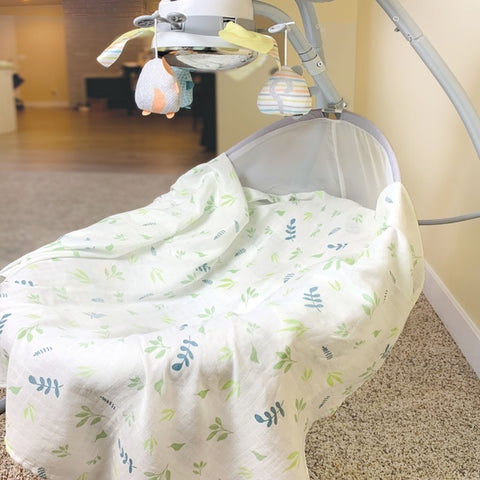 Image of BedVoyage Panda Baby Swaddle Multi 2-pk Stroller Nursing Cover