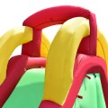 Image of Costway Inflatable Water Slide Bounce House with Climbing Wall and Jumper