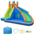 Image of Costway Inflatable Mighty Bounce House Jumper with Water Slide