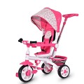 Image of Costway 4-in-1 Detachable Baby Stroller Tricycle with Round Canopy