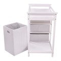 Image of Costway Infant Baby Changing Table with 3 Baskets