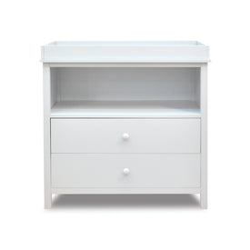 AFG Desiree 4-in-1 Convertible Crib with Dresser Changer in White