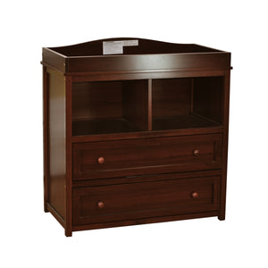 AFG Baby Leila I 2 Drawer Changing Table Espresso