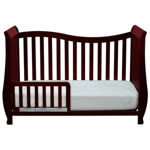 Athena Lorie 4 in 1 Convertible Crib with Guardrail