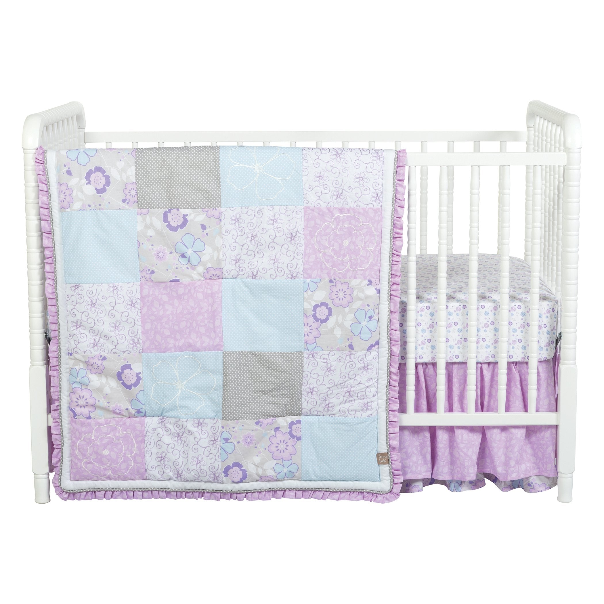 Trend Lab Grace 5 Piece Crib Bedding Set