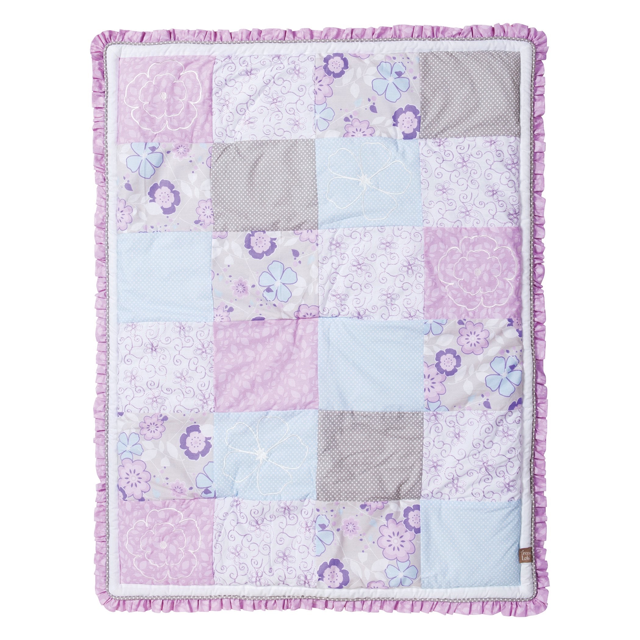 Trend Lab Grace 5 Piece Crib Bedding Set