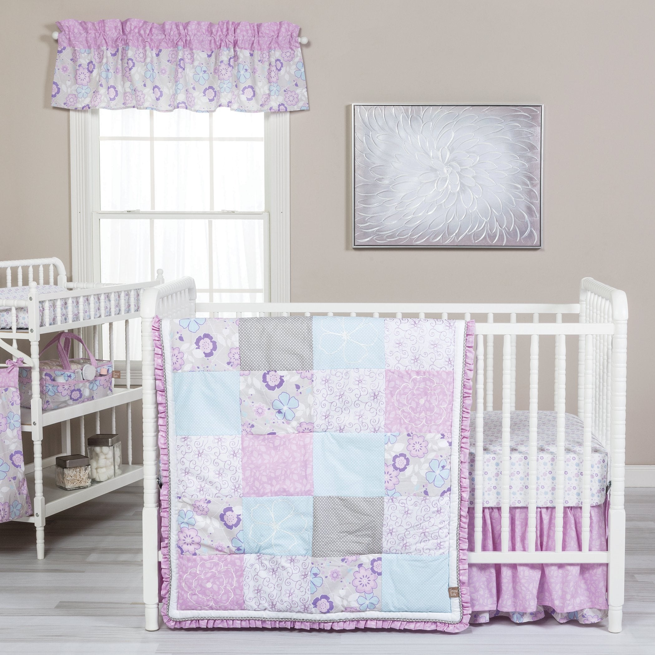 Trend Lab Grace 5 Piece Crib Bedding Set
