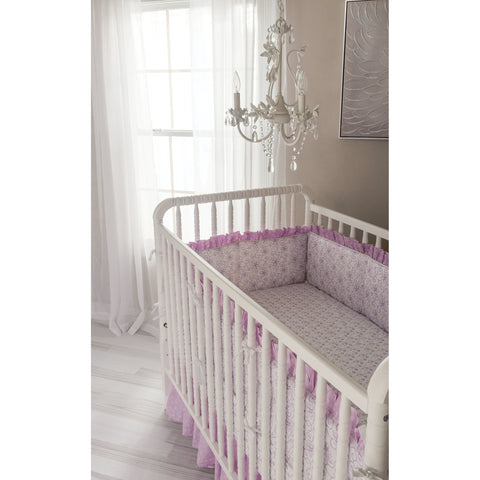 Image of Trend Lab Grace 5 Piece Crib Bedding Set