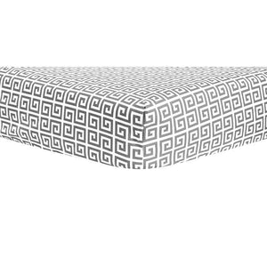 Ombre Gray 3 Piece Crib Bedding Set