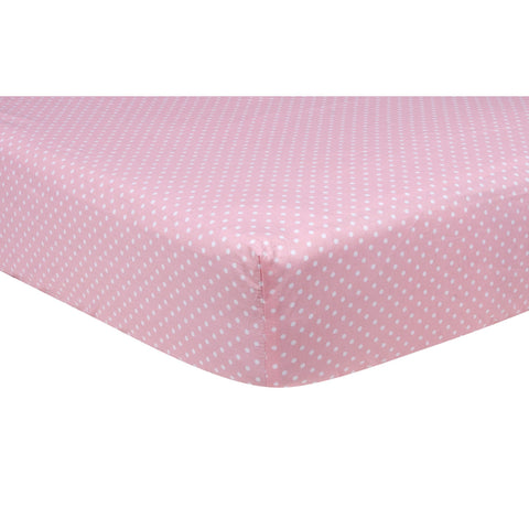 Image of Pink Sky 3 Piece Crib Bedding Set
