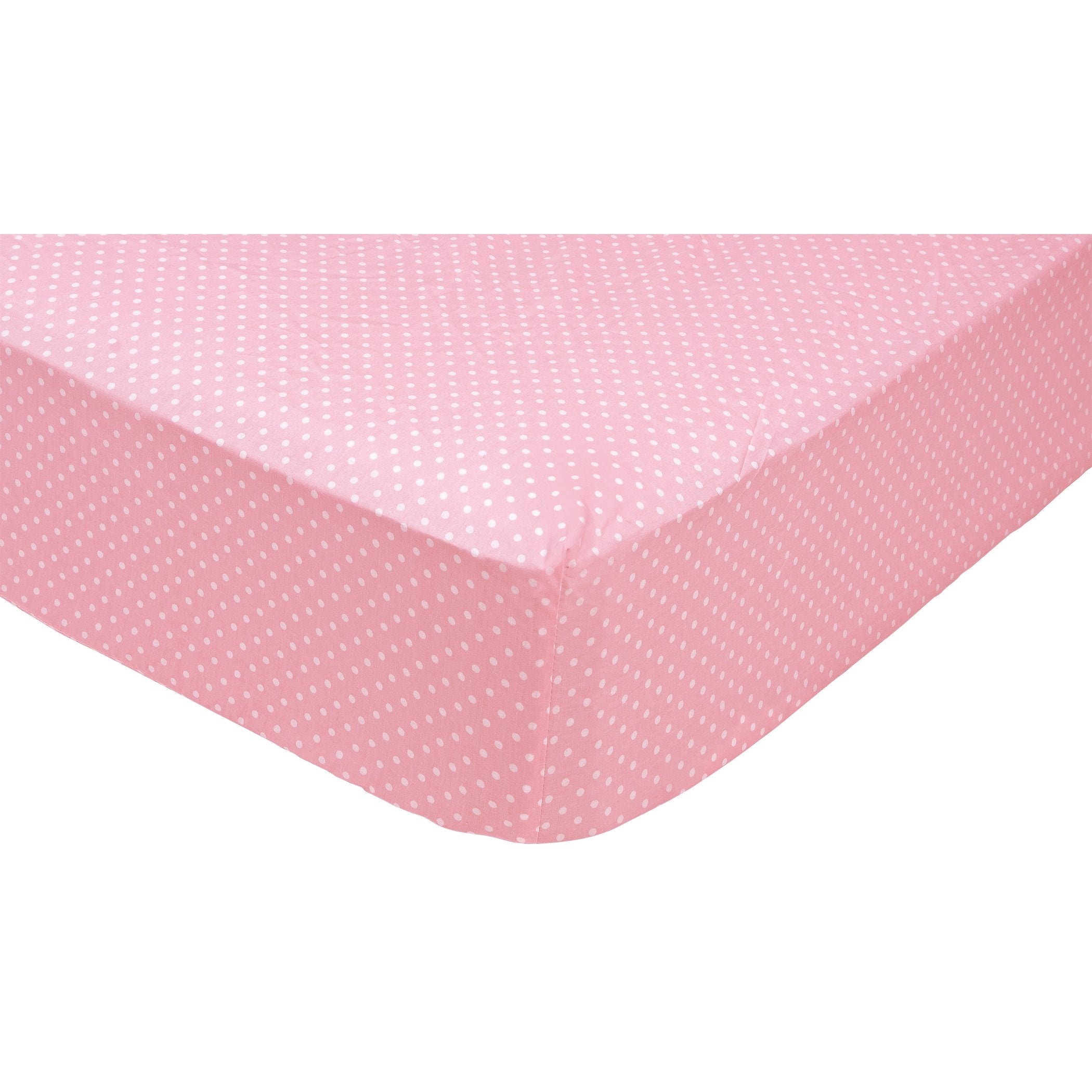 Cotton Candy Chevron 3 Piece Crib Bedding Set