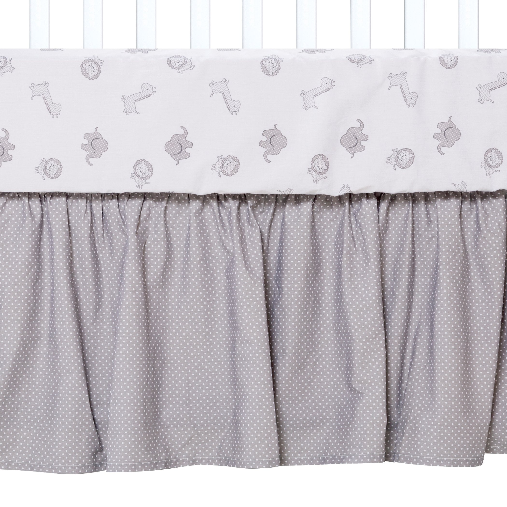 Safari Chevron 3 Piece Crib Bedding Set