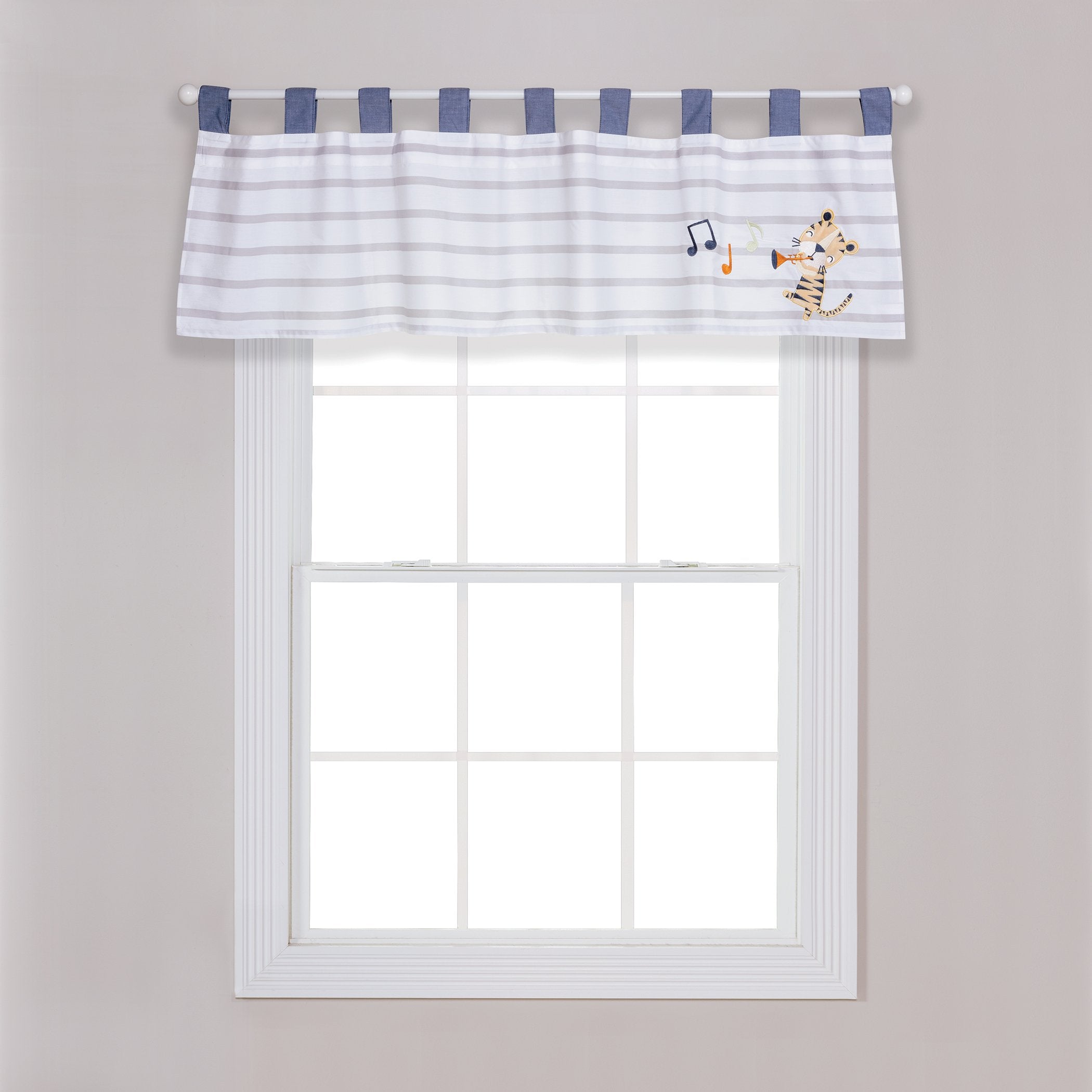 Safari Rock Band 6 Piece Crib Bedding Set