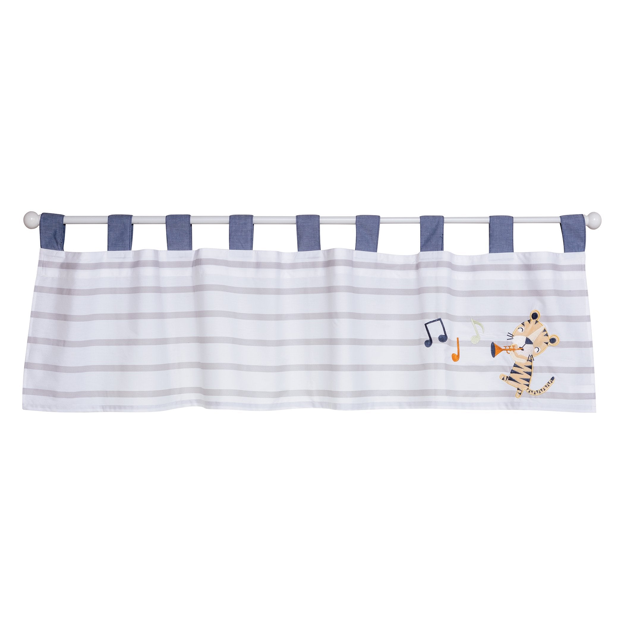 Safari Rock Band 6 Piece Crib Bedding Set