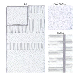 Sydney 3 Piece Crib Bedding Set