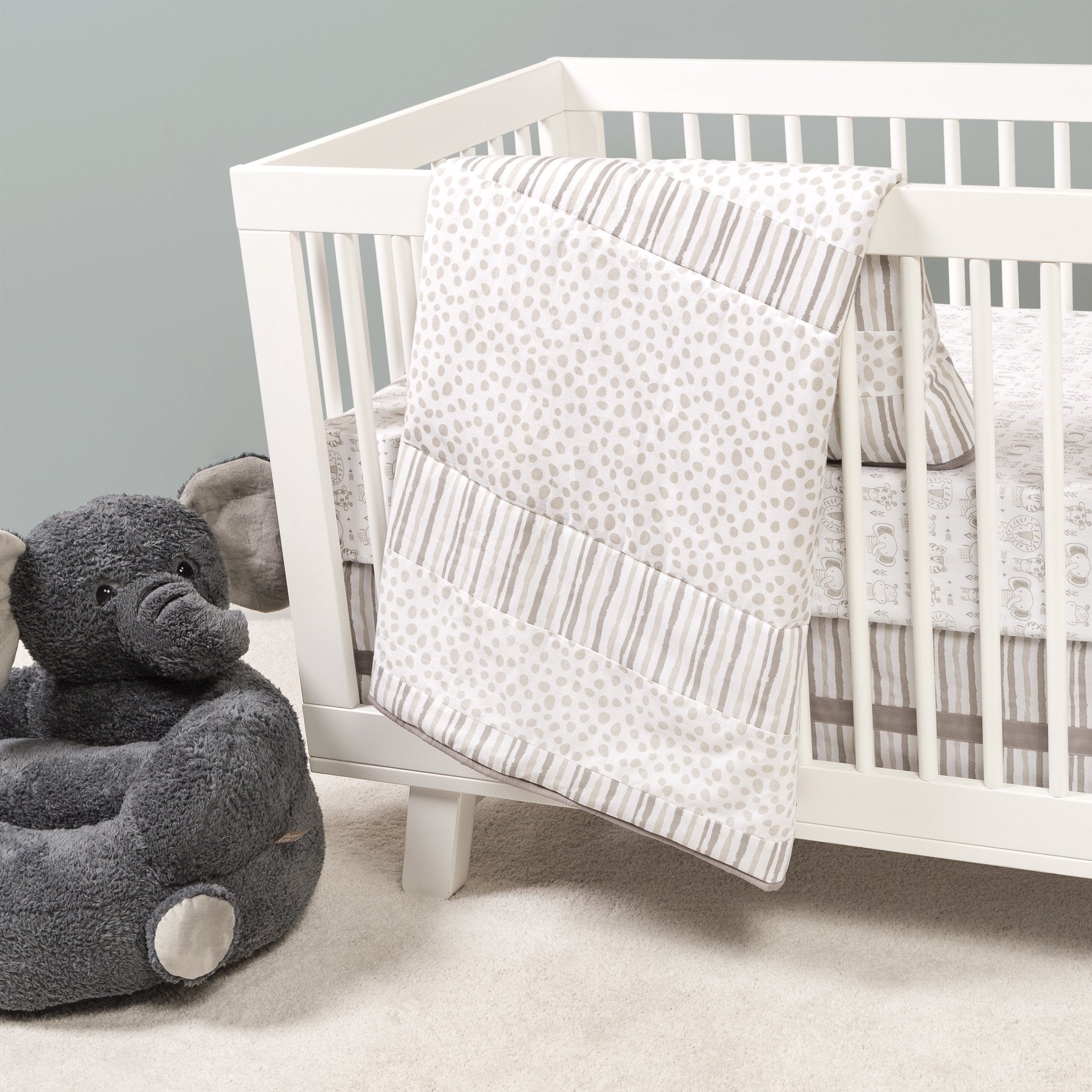 Sydney 3 Piece Crib Bedding Set