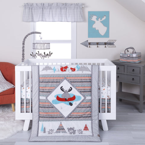 Image of Moose Musical Crib Mobile
