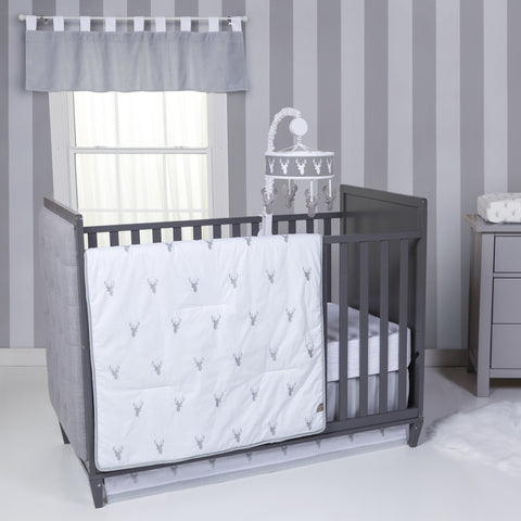Image of Stag Head Musical Crib Mobile