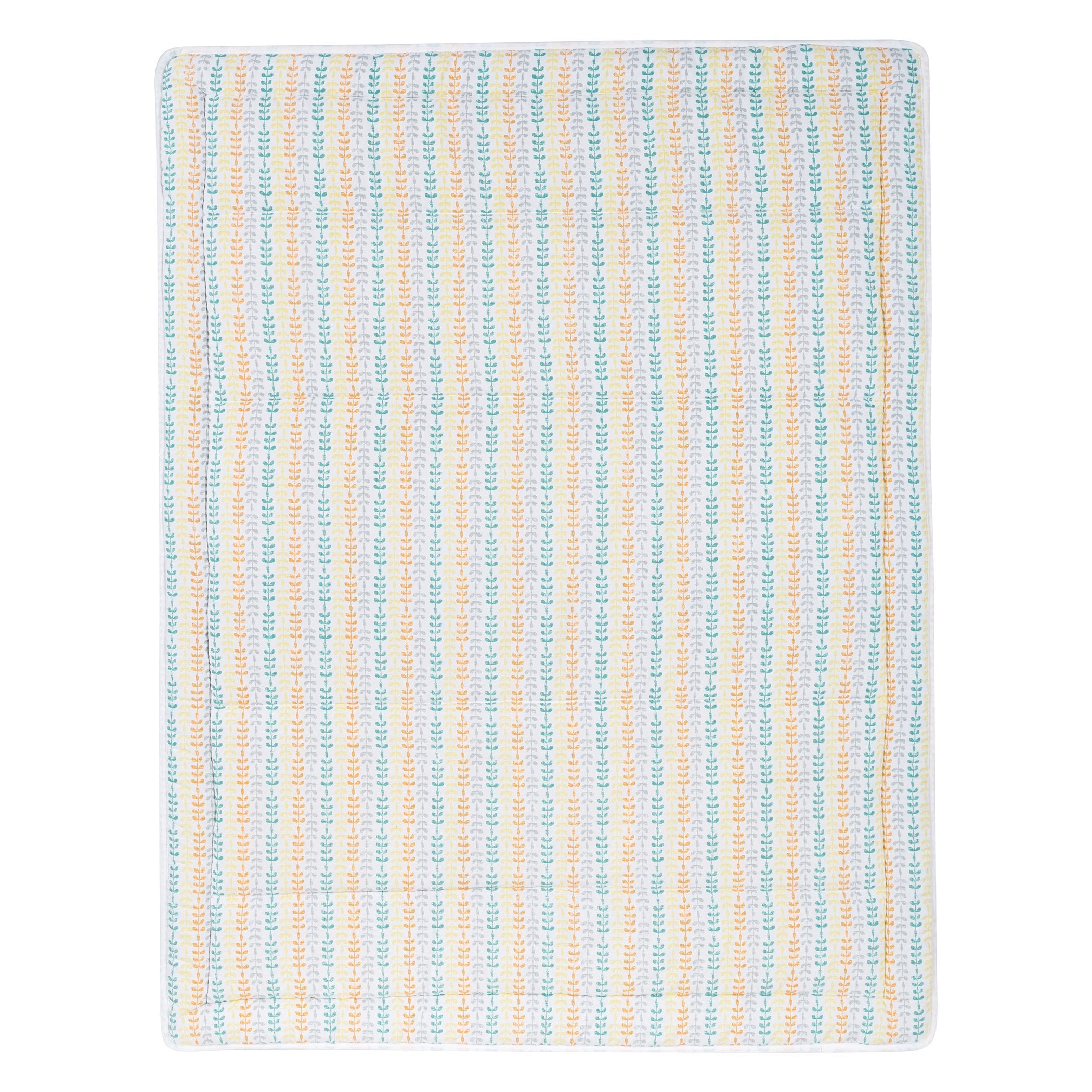 Lullaby Jungle 6 Piece Crib Bedding Set