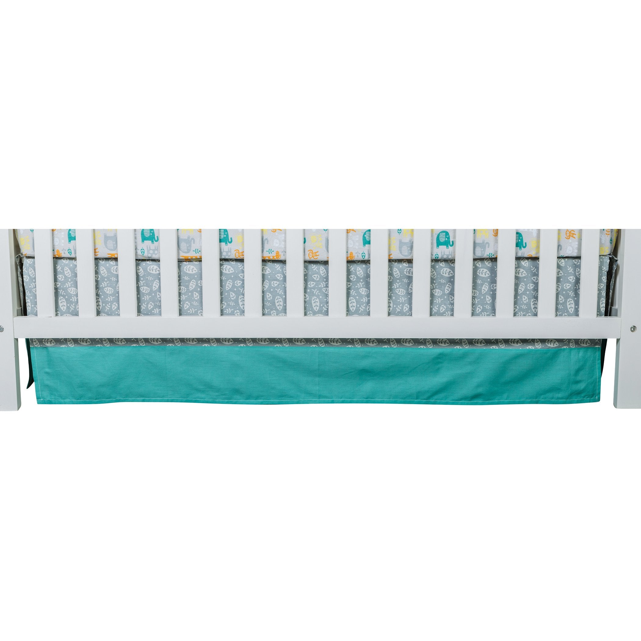Lullaby Jungle 6 Piece Crib Bedding Set
