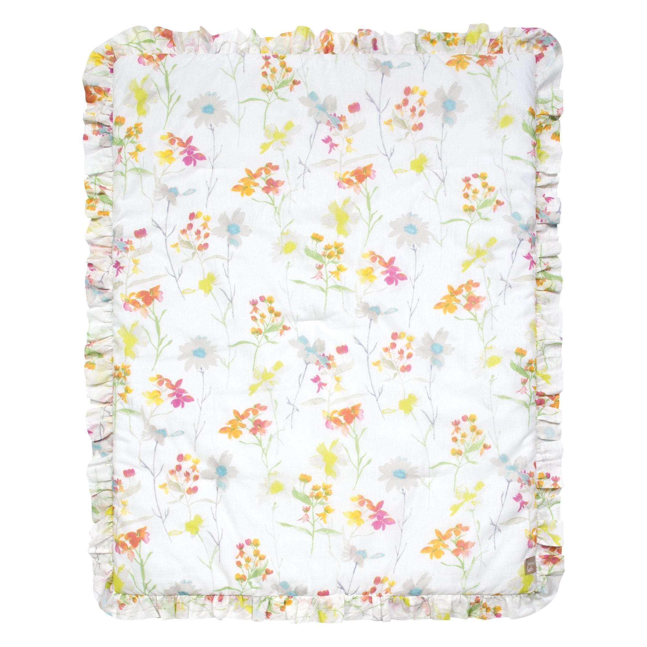 Wildflowers 3 Piece Crib Bedding Set