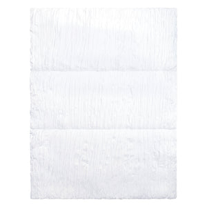 Simply White 3 Piece Crib Bedding Set