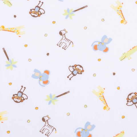 Image of Jungle Fun 6 Piece Crib Bedding Set