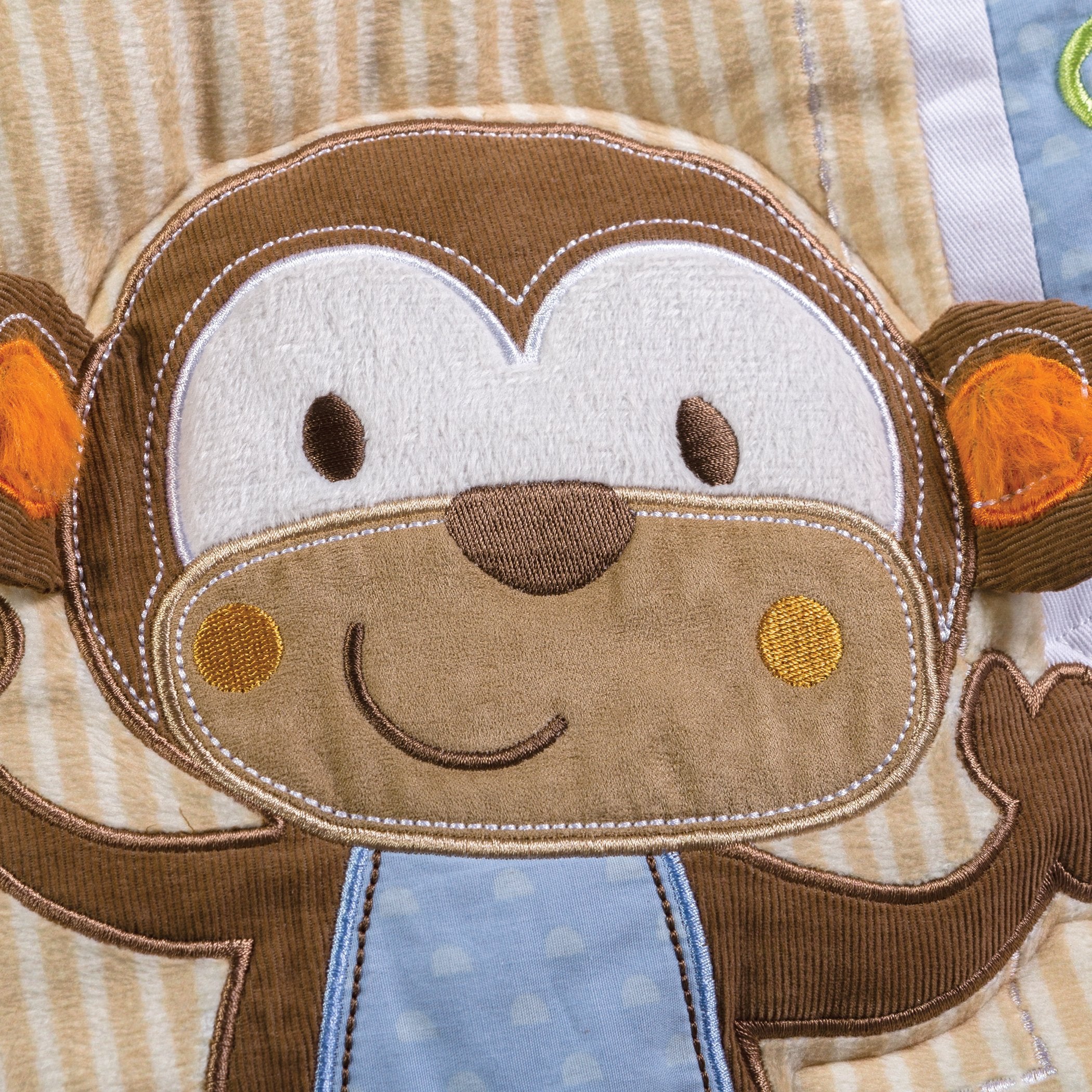 Jungle Fun 6 Piece Crib Bedding Set