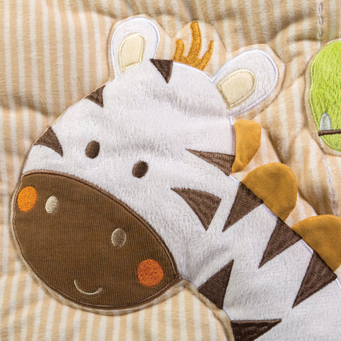 Image of Jungle Fun 6 Piece Crib Bedding Set