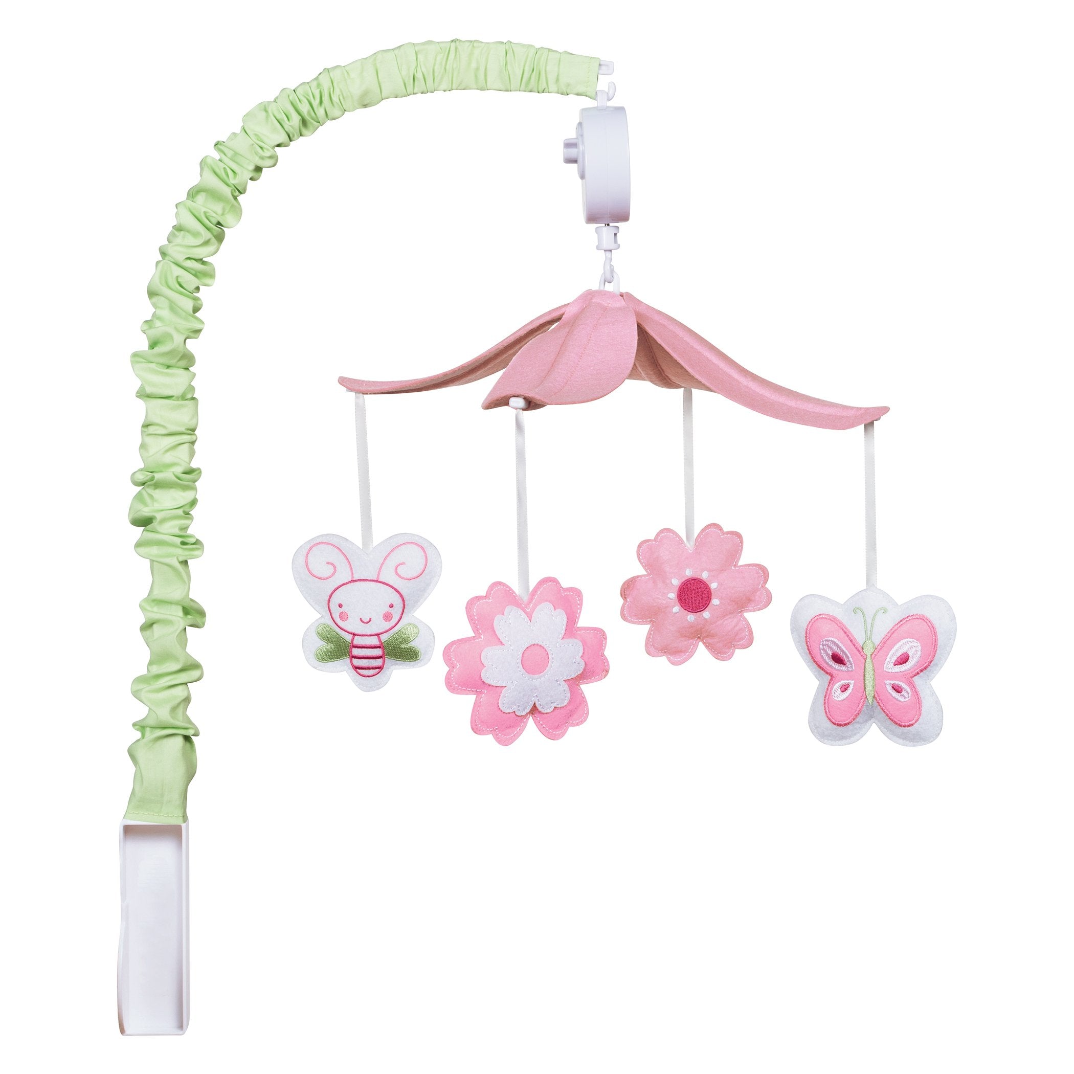 Floral Musical Crib Mobile