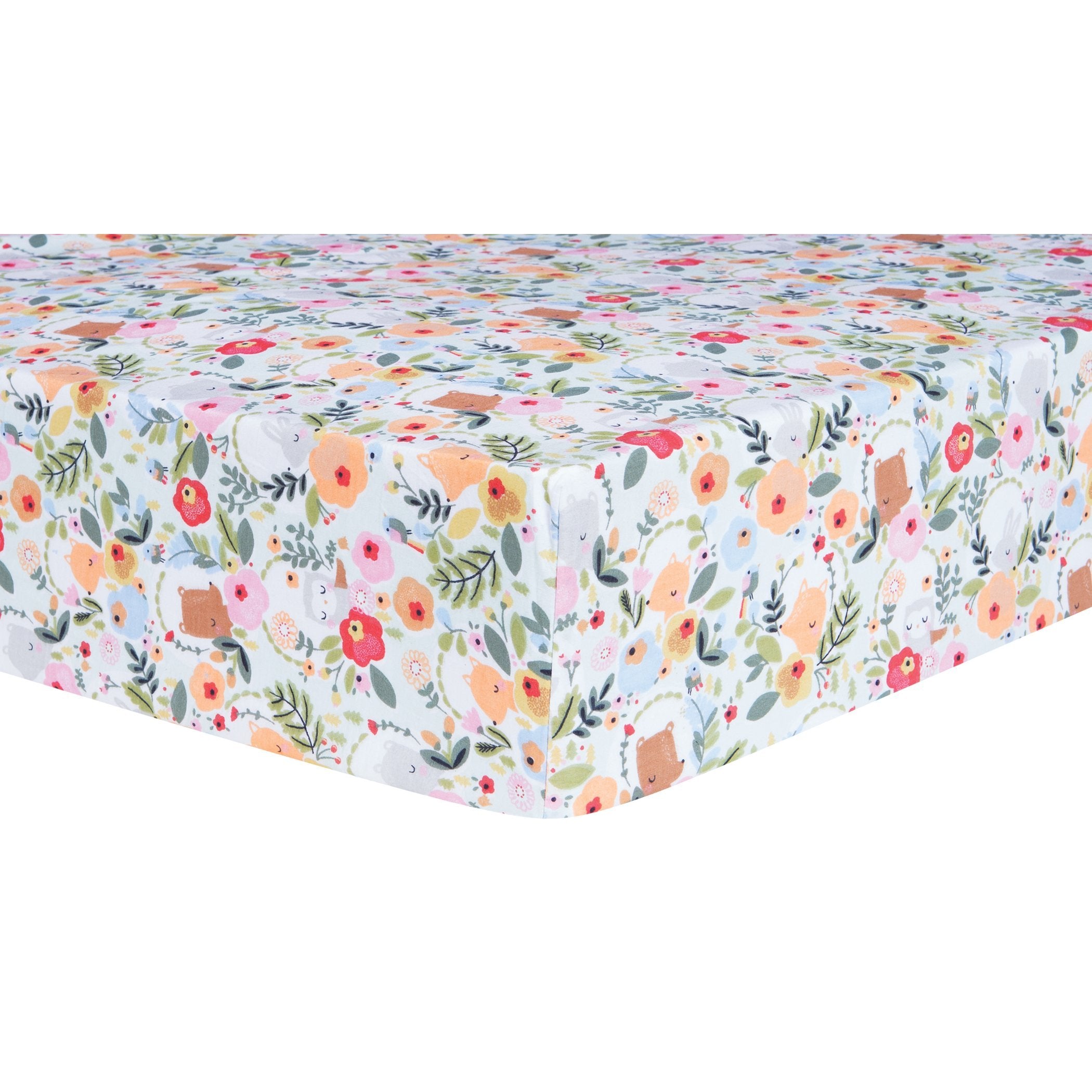 My Little Friends 6 Piece Crib Bedding Set