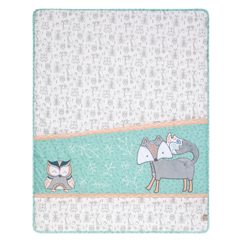 Image of Sawyer 3 Piece Crib Bedding Set