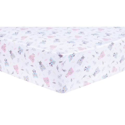 Image of Feathered Friends 3 Piece Crib Bedding Set