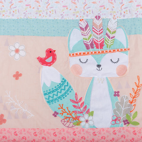 Image of Wild Forever 3 Piece Crib Bedding Set