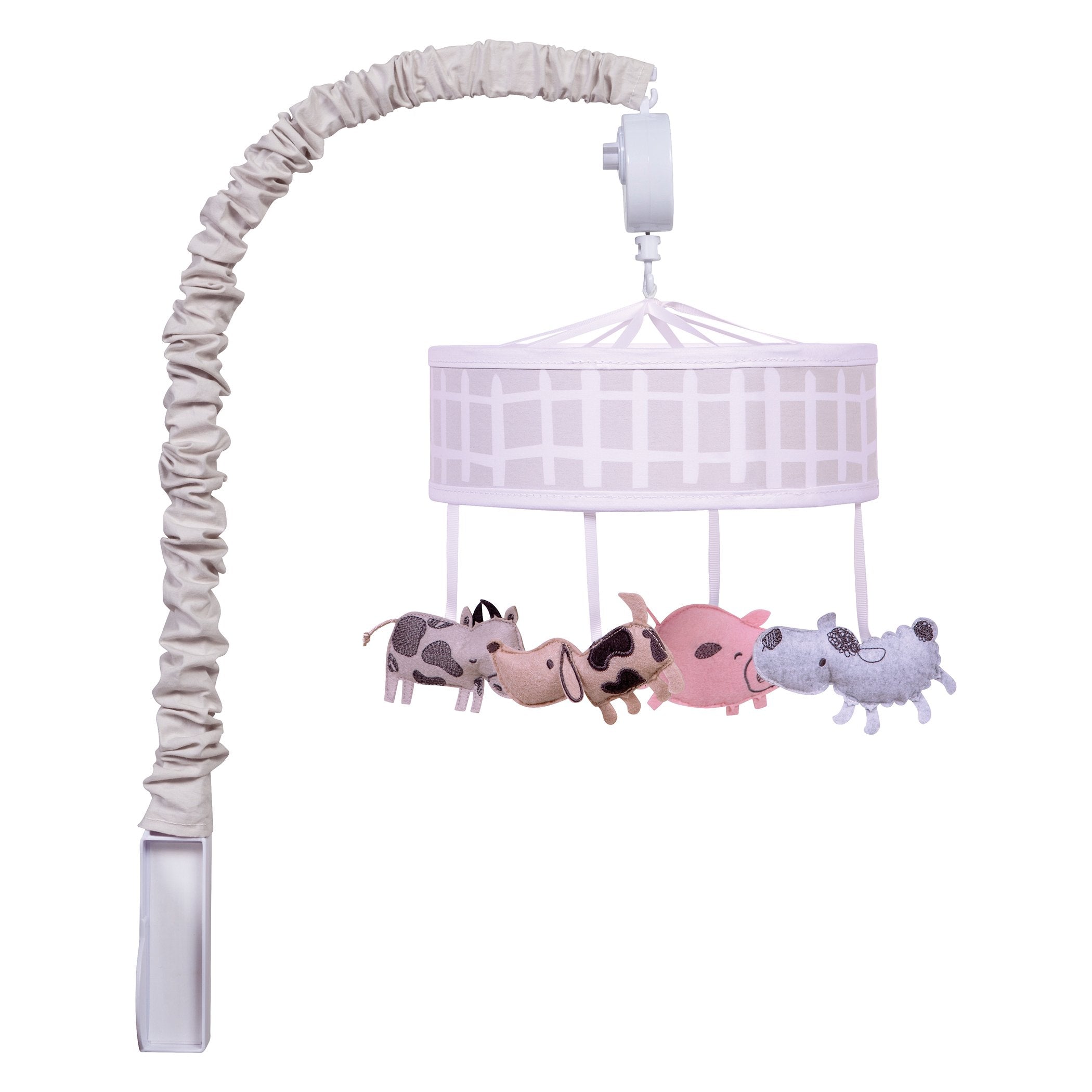 Farm Stack Musical Crib Mobile