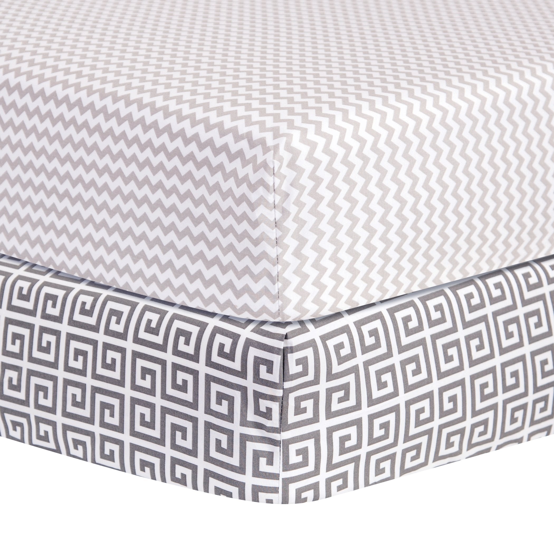 Ombre Gray 5 Piece Crib Bedding Set