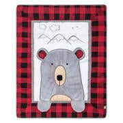 Trend Lab Peak-a-Bear 3 Piece Crib Bedding Set