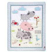 Image of Trend Lab Farm Stack 4 Piece Crib Bedding Set