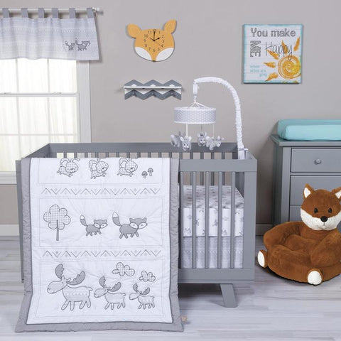 Image of Trend Lab Aztec Forest 3 Piece Crib Bedding Set