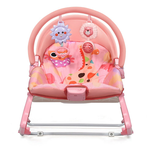 Image of Costway Baby Adjustable Swing Bouncer & Rocker