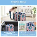 Costway Foldable Kids Safety Play Center with Lockable Gate